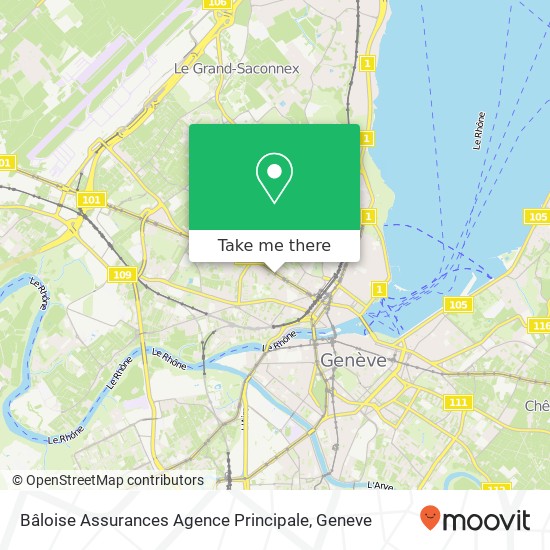 Bâloise Assurances Agence Principale Karte