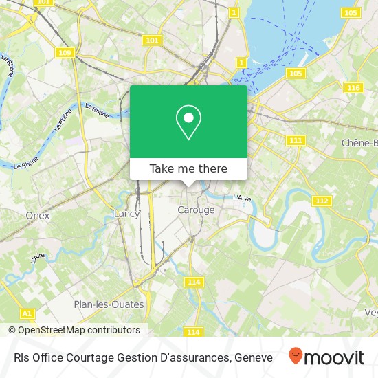 Rls Office Courtage Gestion D'assurances map