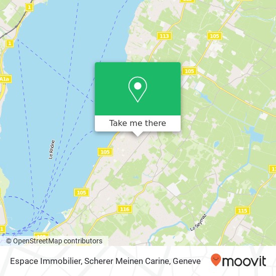Espace Immobilier, Scherer Meinen Carine map