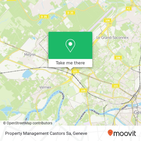 Property Management Castors Sa map