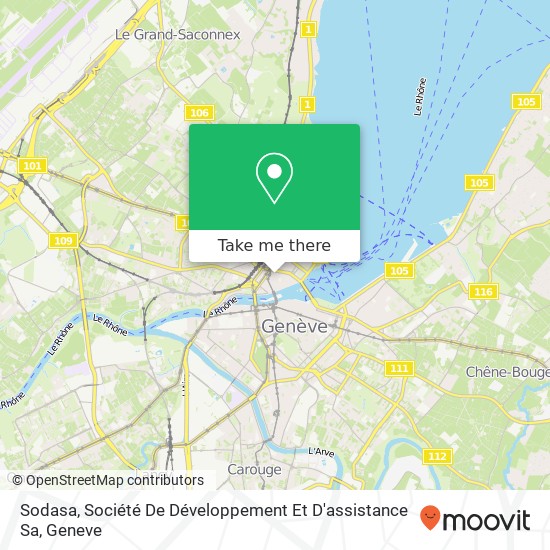 Sodasa, Société De Développement Et D'assistance Sa map