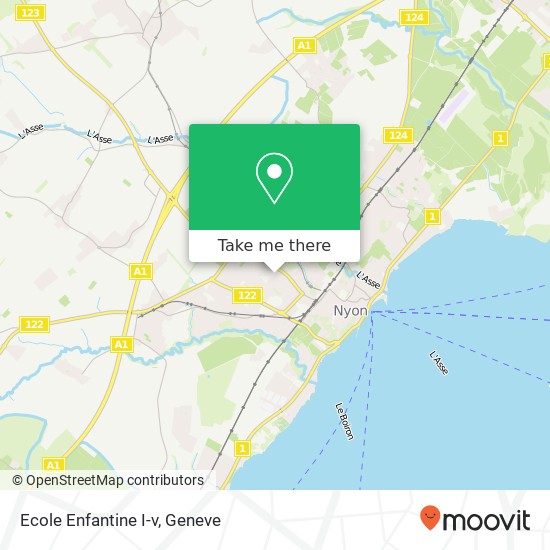 Ecole Enfantine I-v map