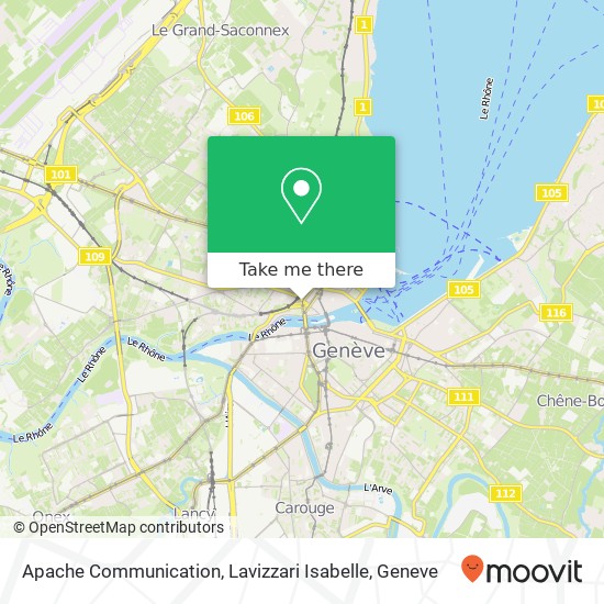 Apache Communication, Lavizzari Isabelle map