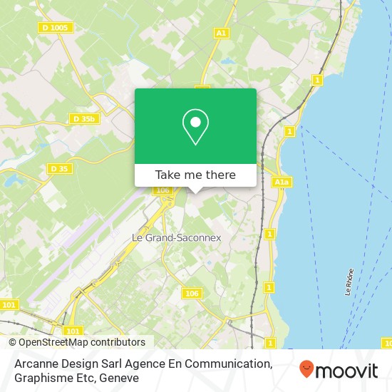 Arcanne Design Sarl Agence En Communication, Graphisme Etc map