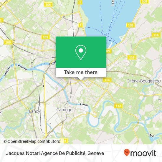 Jacques Notari Agence De Publicité map