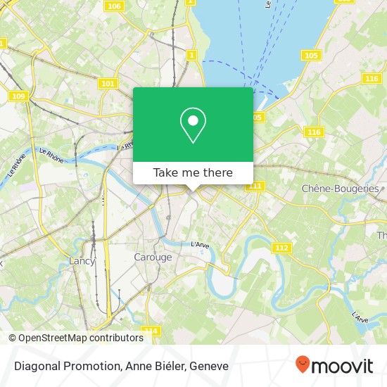 Diagonal Promotion, Anne Biéler map