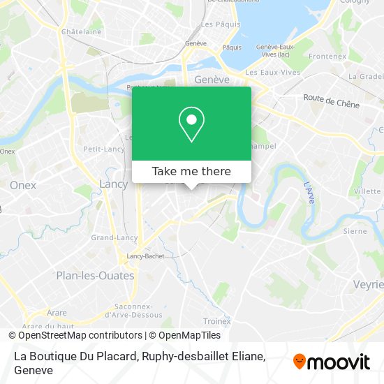 La Boutique Du Placard, Ruphy-desbaillet Eliane map