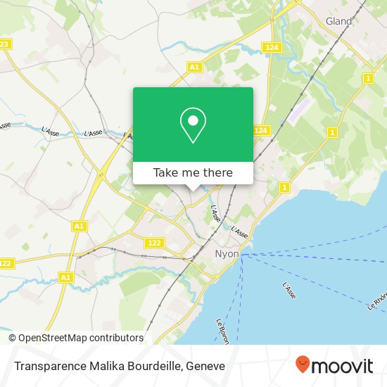 Transparence Malika Bourdeille map