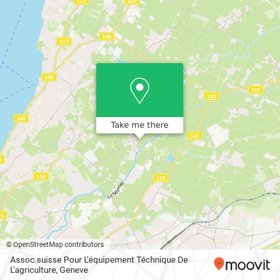 Assoc.suisse Pour L'équipement Téchnique De L'agriculture map