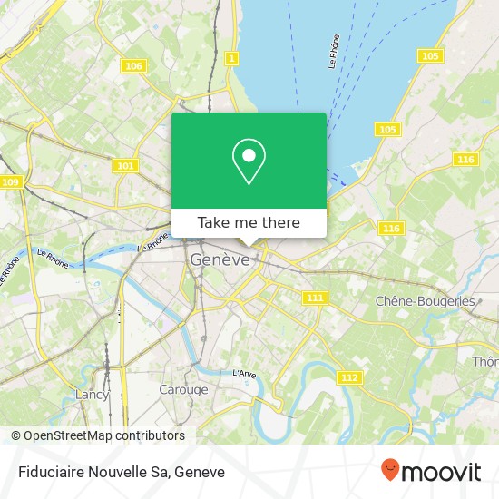 Fiduciaire Nouvelle Sa map