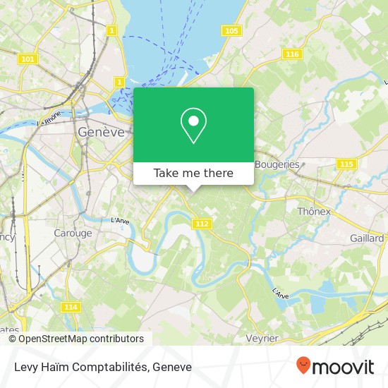 Levy Haïm Comptabilités map