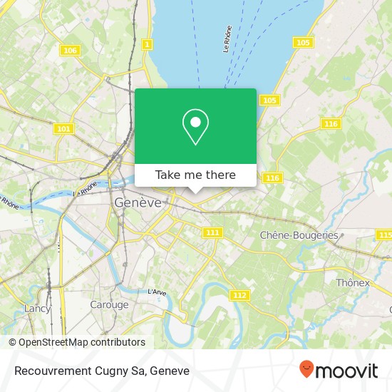 Recouvrement Cugny Sa map