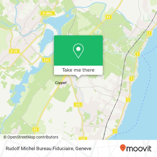Rudolf Michel Bureau Fiduciaire map