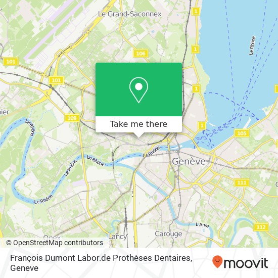 François Dumont Labor.de Prothèses Dentaires map