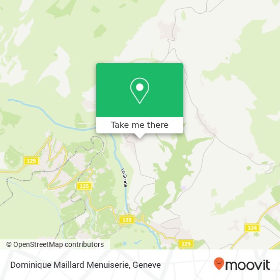 Dominique Maillard Menuiserie map