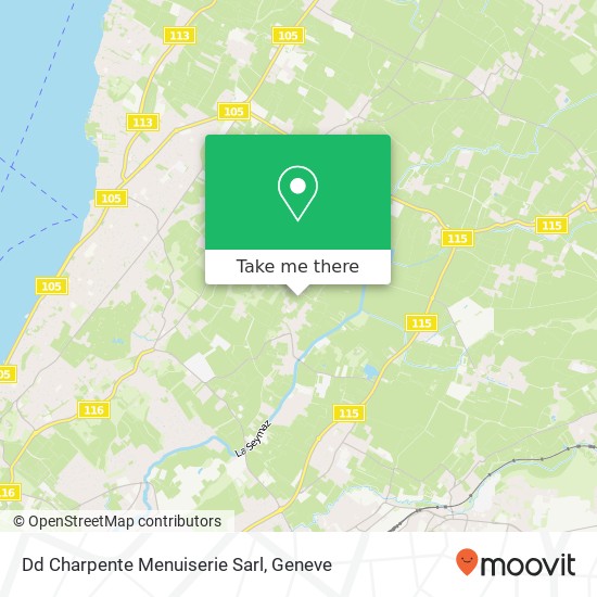 Dd Charpente Menuiserie Sarl map