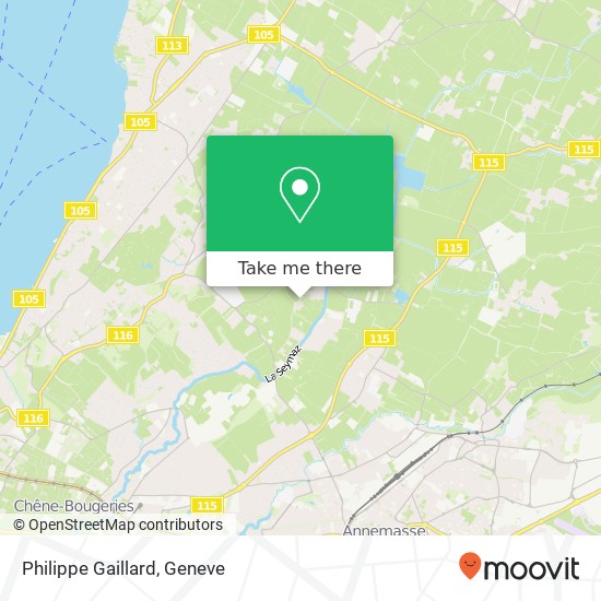 Philippe Gaillard map
