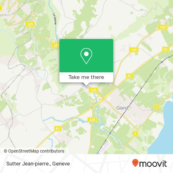 Sutter Jean-pierre. map