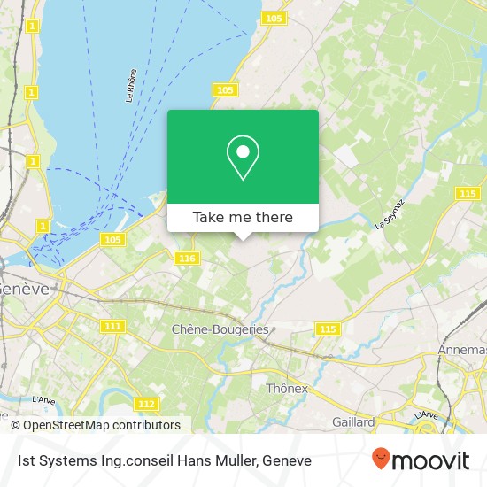 Ist Systems Ing.conseil Hans Muller map