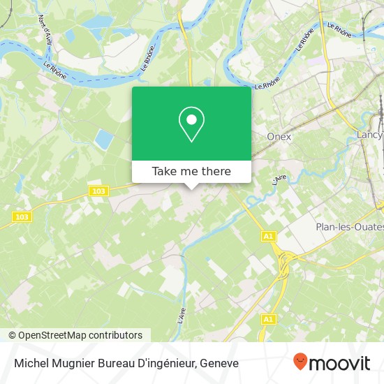 Michel Mugnier Bureau D'ingénieur map