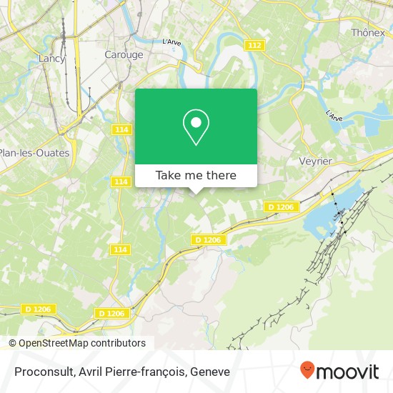Proconsult, Avril Pierre-françois map
