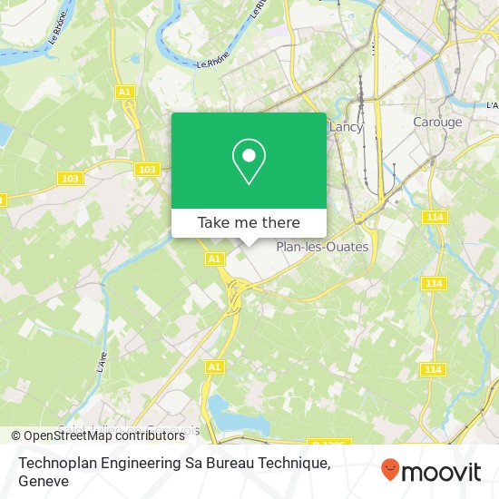 Technoplan Engineering Sa Bureau Technique map