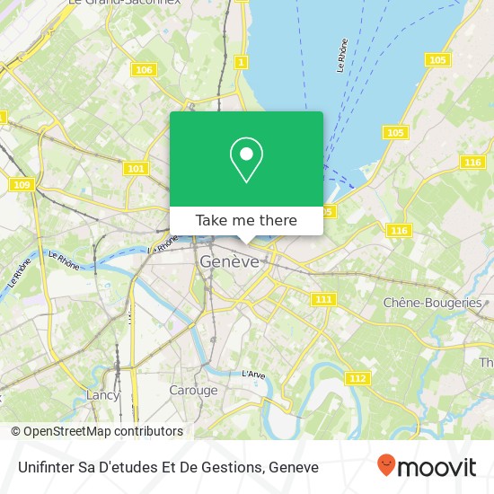 Unifinter Sa D'etudes Et De Gestions map