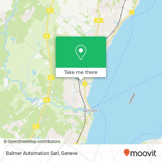 Balmer Automation Sarl map