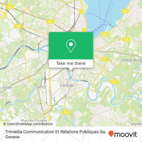 Trimedia Communication Et Relations Publiques Sa Karte