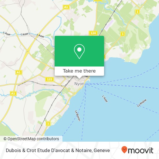 Dubois & Crot Etude D'avocat & Notaire map