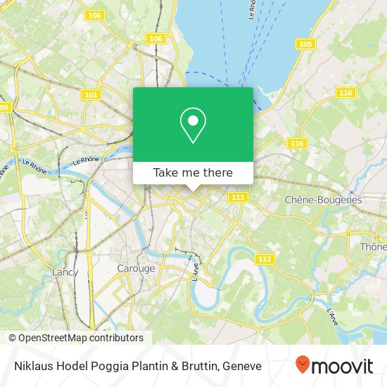 Niklaus Hodel Poggia Plantin & Bruttin map