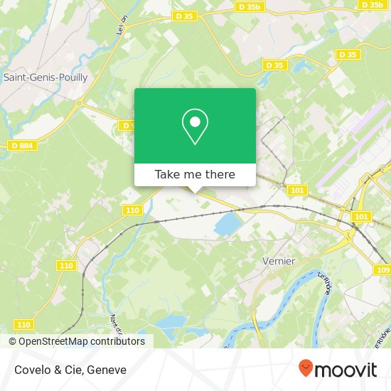 Covelo & Cie map