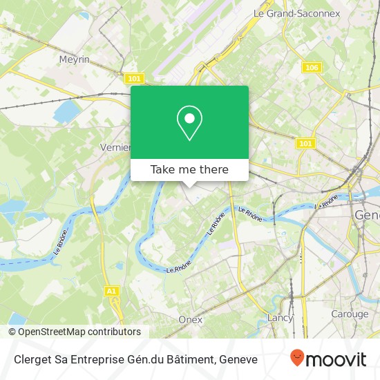 Clerget Sa Entreprise Gén.du Bâtiment map