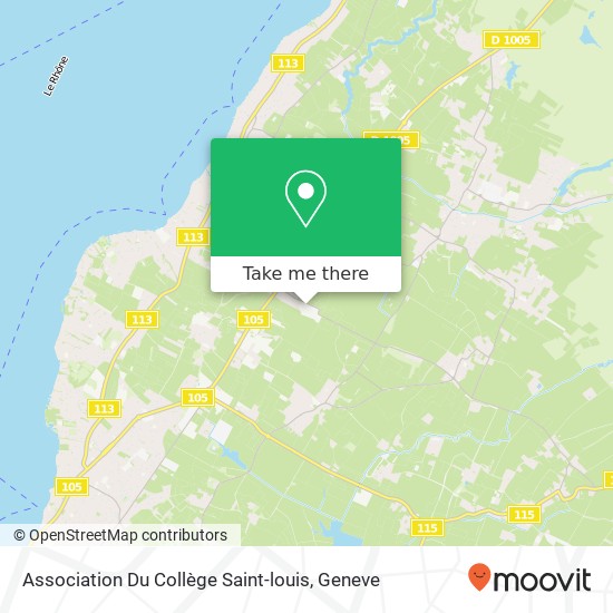 Association Du Collège Saint-louis map