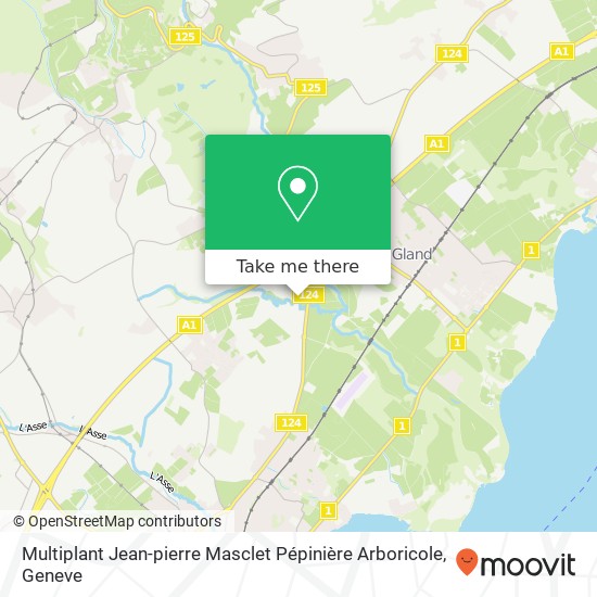 Multiplant Jean-pierre Masclet Pépinière Arboricole map