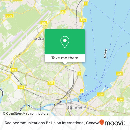 Radiocommunications Br Union International map