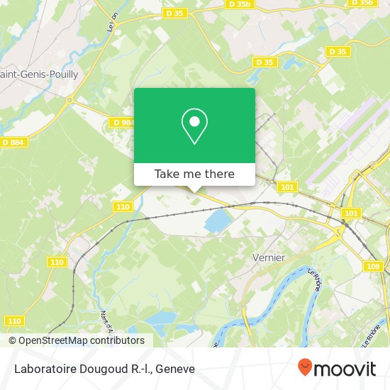 Laboratoire Dougoud R.-l. map