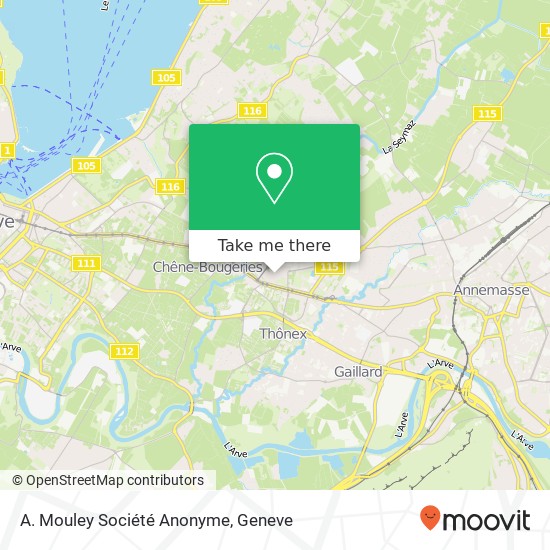 A. Mouley Société Anonyme map