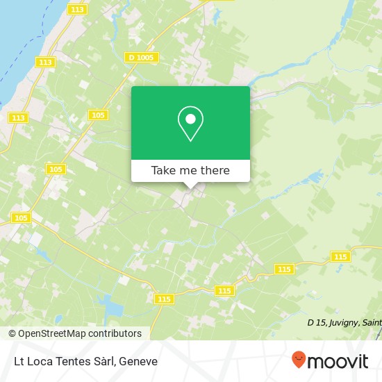 Lt Loca Tentes Sàrl map