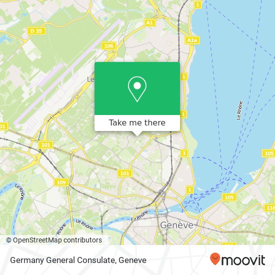Germany General Consulate map