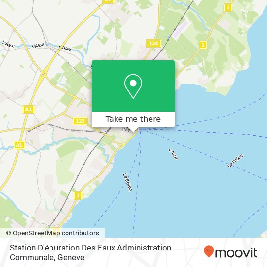 Station D'épuration Des Eaux Administration Communale map
