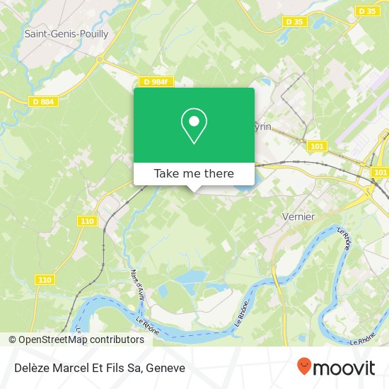 Delèze Marcel Et Fils Sa map
