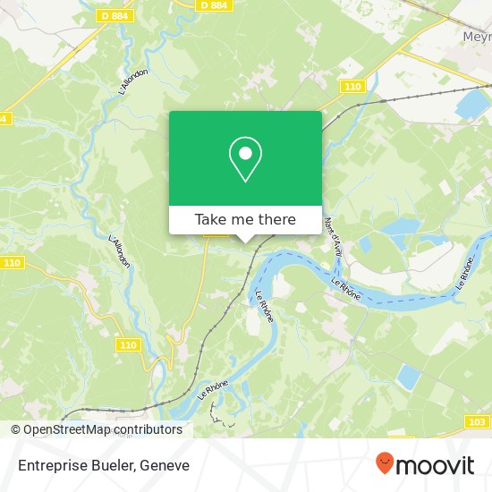 Entreprise Bueler map