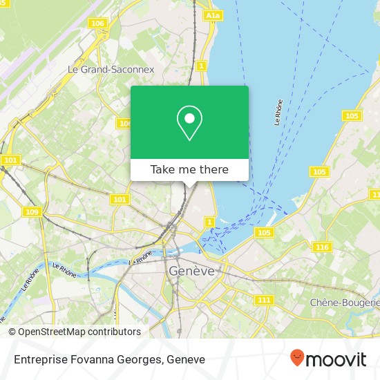 Entreprise Fovanna Georges Karte