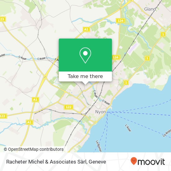 Racheter Michel & Associates Sàrl map
