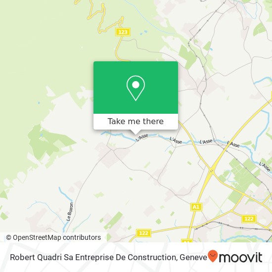 Robert Quadri Sa Entreprise De Construction map