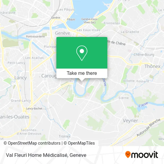 Val Fleuri Home Médicalisé map
