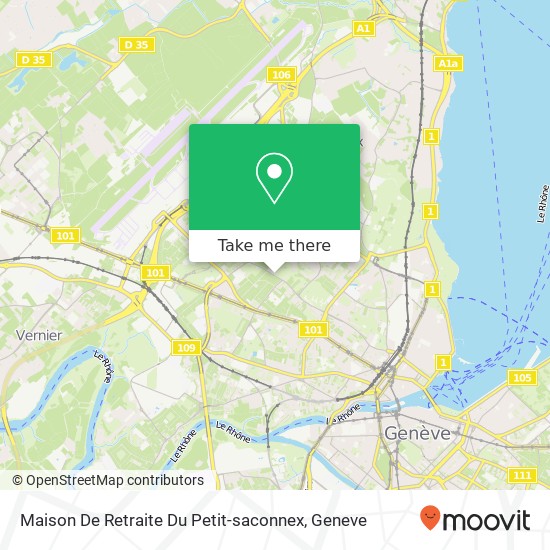Maison De Retraite Du Petit-saconnex map
