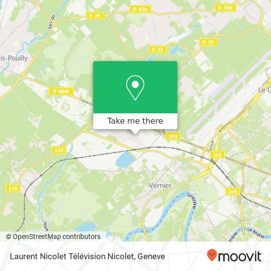 Laurent Nicolet Télévision Nicolet map