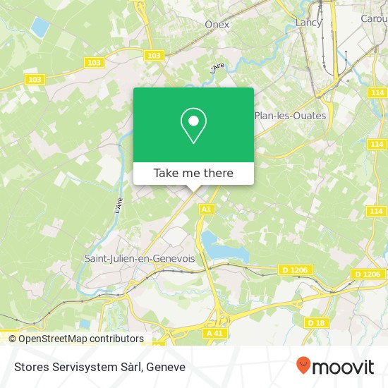 Stores Servisystem Sàrl map
